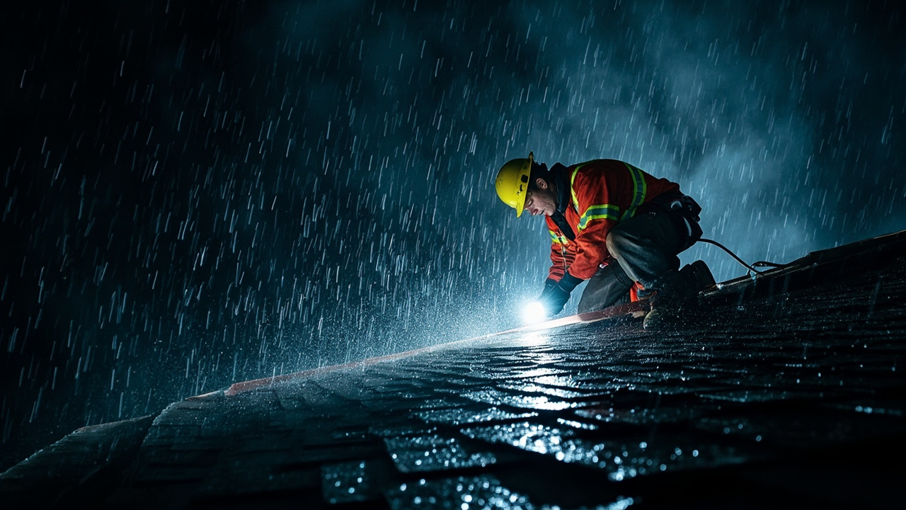 How We Stop Roof Damage in Its Tracks