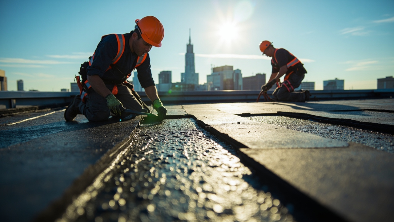 Built-Up Roofing in Baltimore – Industrial-Grade Protection That Minimizes Downtime