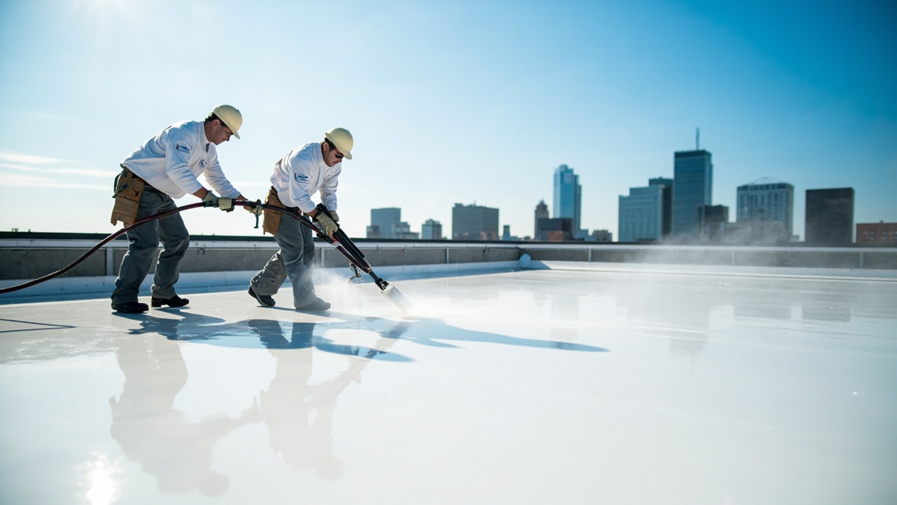 Commercial Roof Coatings in Baltimore – Extend Asset Life and Eliminate Costly Tear-Offs