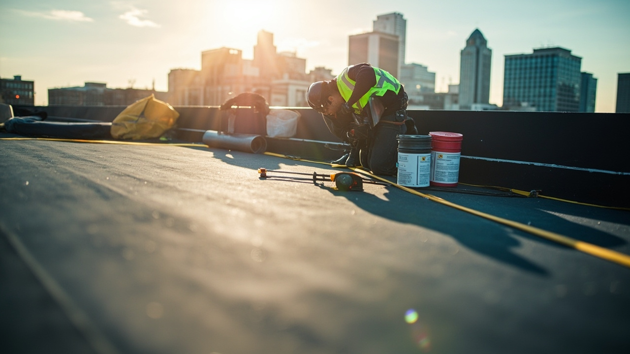 How A Plus Roofing Baltimore Installs Commercial EPDM Systems for Maximum Service Life