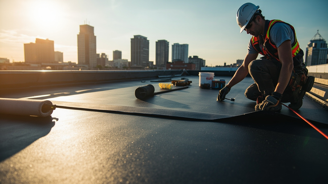 EPDM Rubber Roofing in Baltimore | Minimize Downtime with Industrial-Grade Single-Ply Membrane Systems