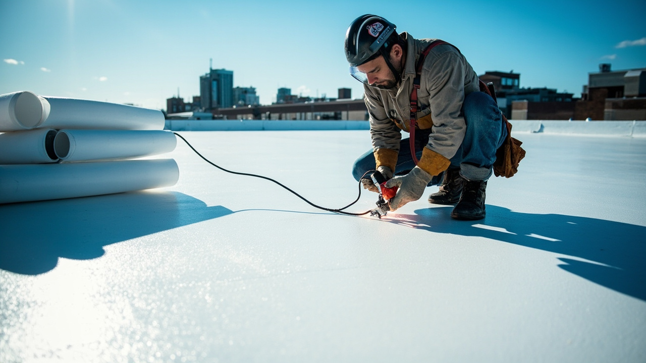 Commercial PVC Roof Installation in Baltimore – Minimal Downtime, Maximum ROI