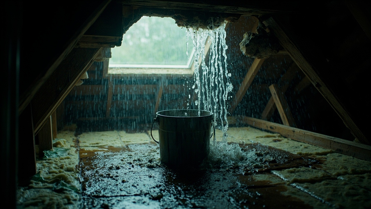 Roof Leaking in Heavy Rain in Baltimore – Emergency 24/7 Response Team Dispatched in Under 90 Minutes