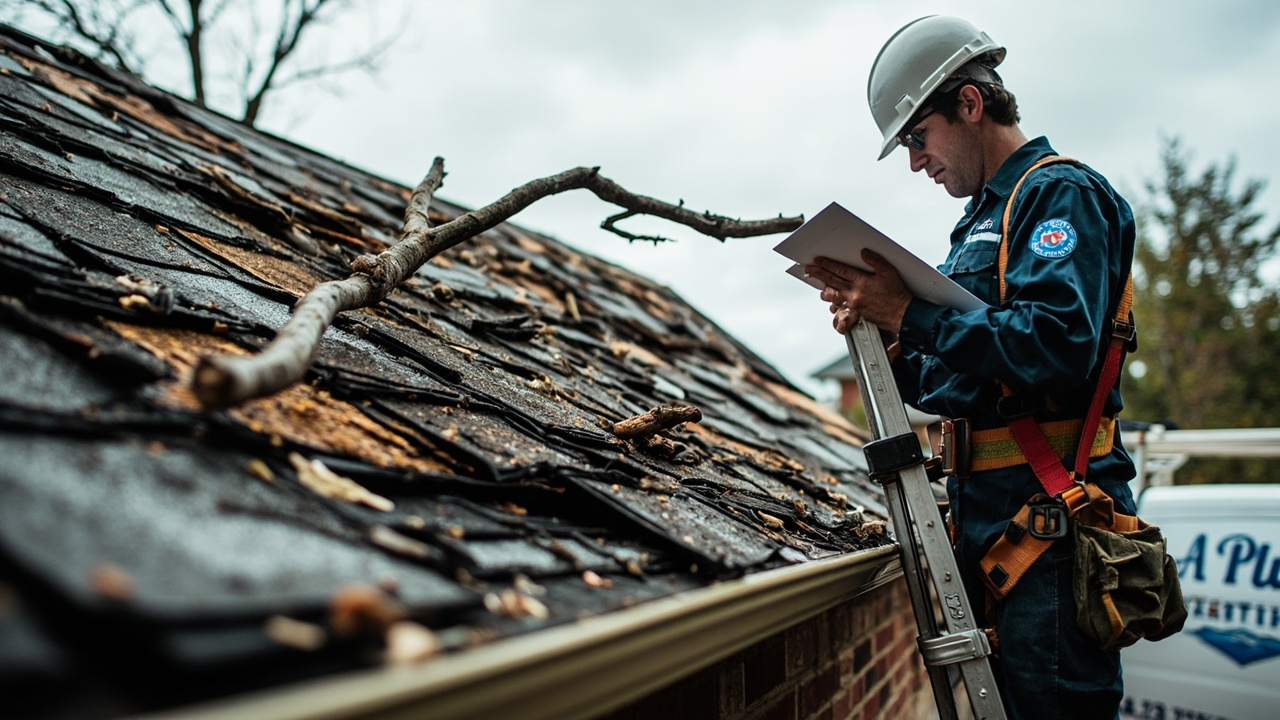 Storm Damage Roof Repair in Baltimore – 24/7 Emergency Response Stops the Leak Fast