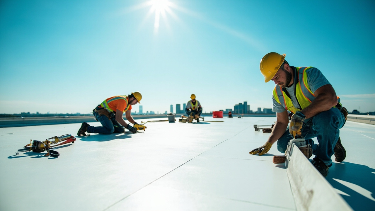 How A Plus Roofing Baltimore Executes Commercial TPO Roof Systems