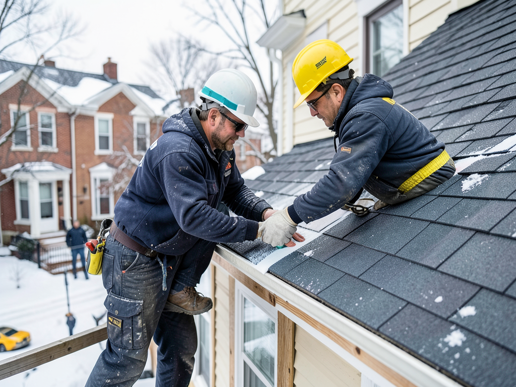 Can you actually replace your roof during a cold b