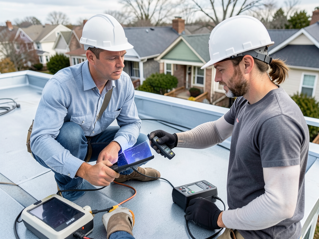 Flat roof repair for baltimore rowhouses what ever