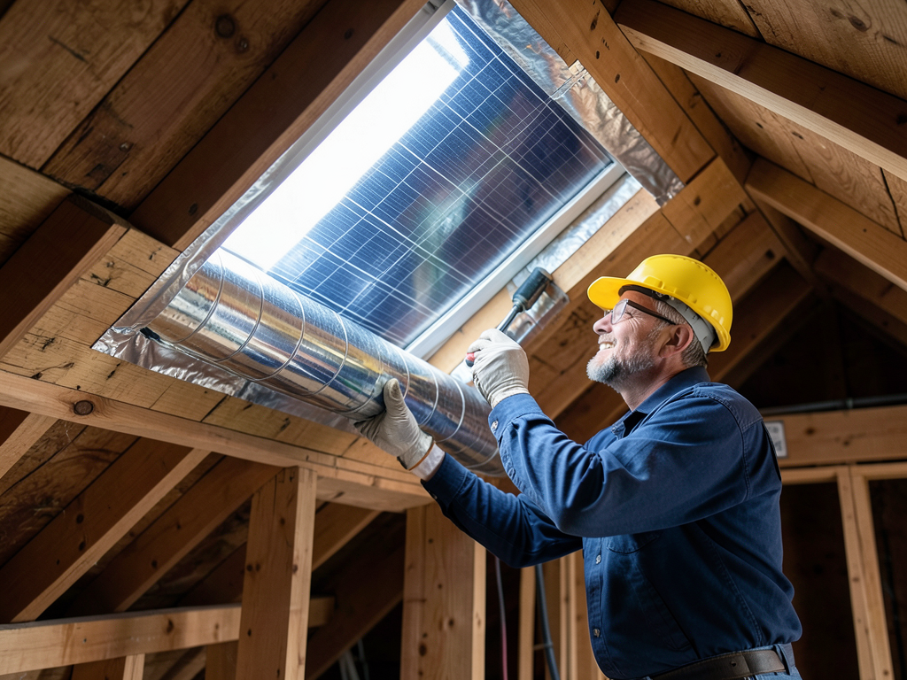 How solar tubes can brighten up dark interior room