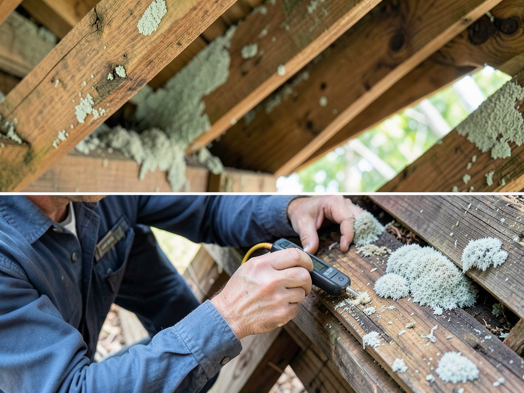 Identifying the Difference Between Attic Mold and Simple Roof Stains in Towson