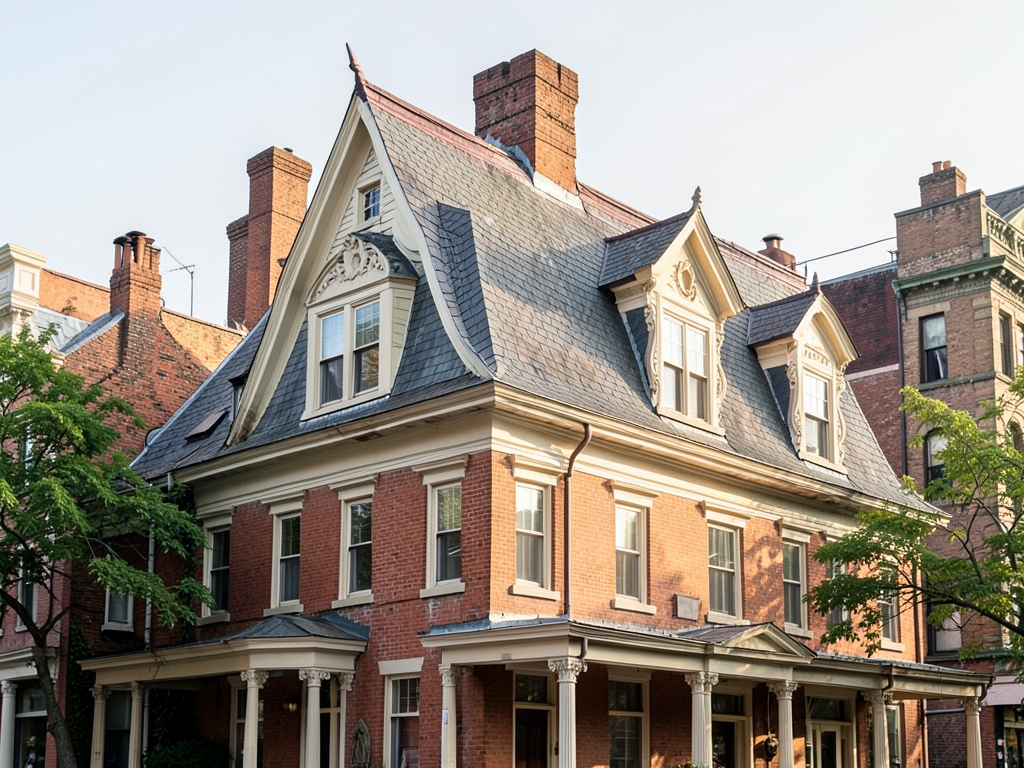 Restoring the unique mansard roofs of bolton hill