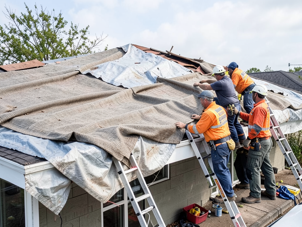 Storm damage repair for homes in the belair edison