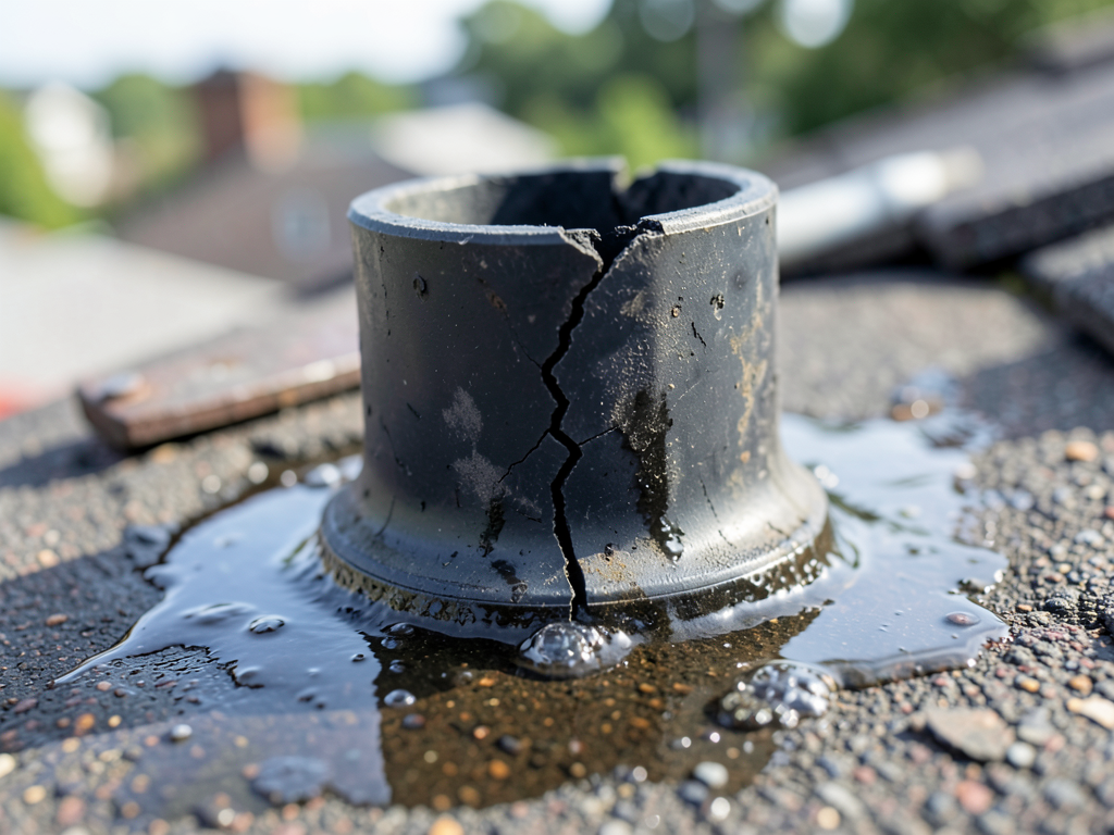Why the rubber boot around your mayfield roof pipe