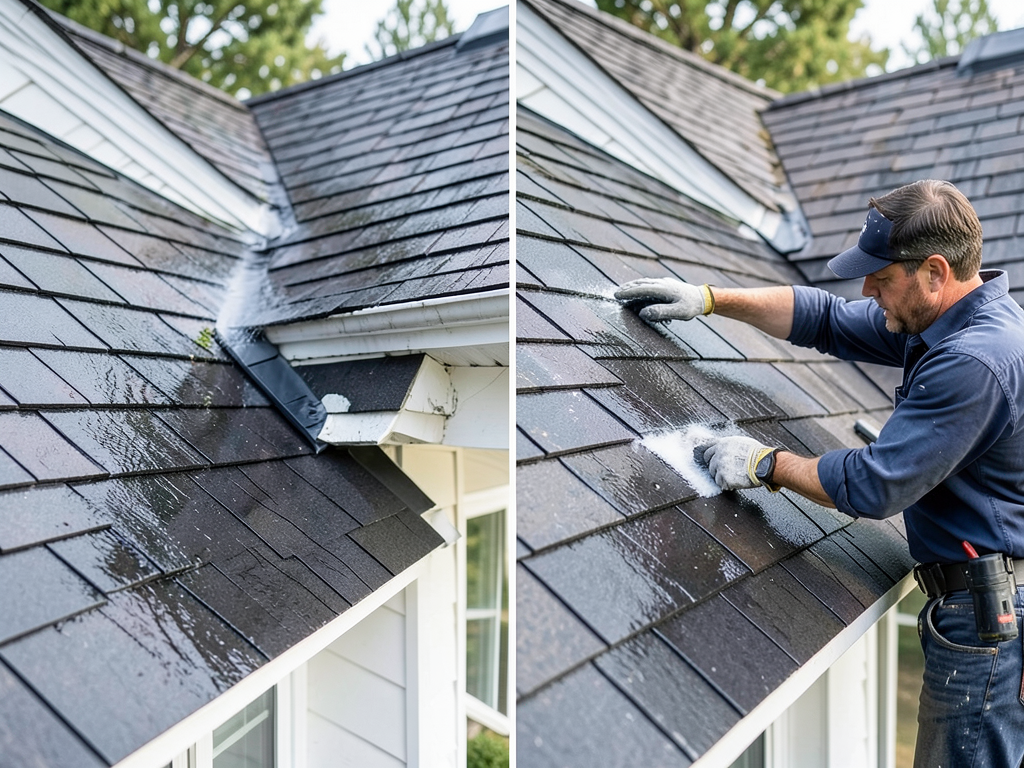 Why your white marsh roof has ugly black streaks a